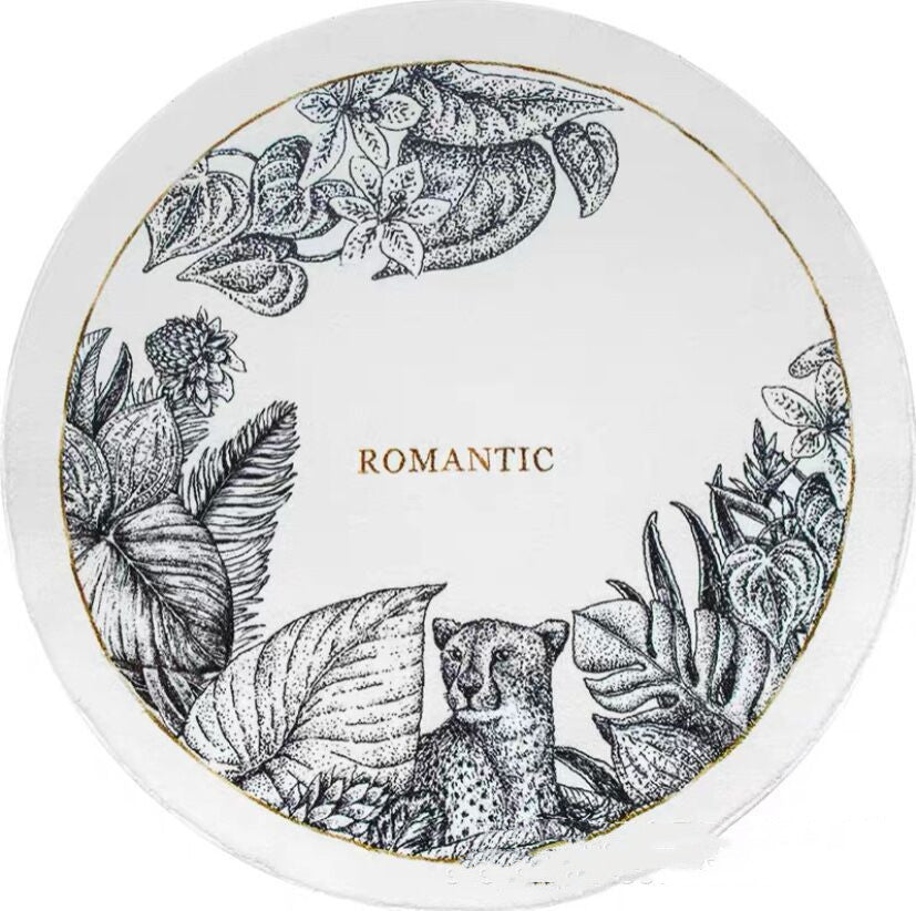Round Area Rug for Living Room – Soft Large Floor Mat for Bedroom & Bedside