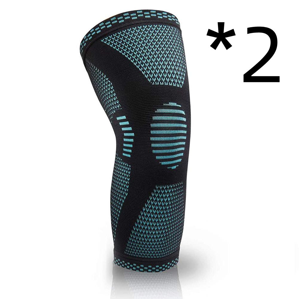 High Elastic Sports Knee Pads | Knitted Knee Support Brace for Running, Training & Active Sports