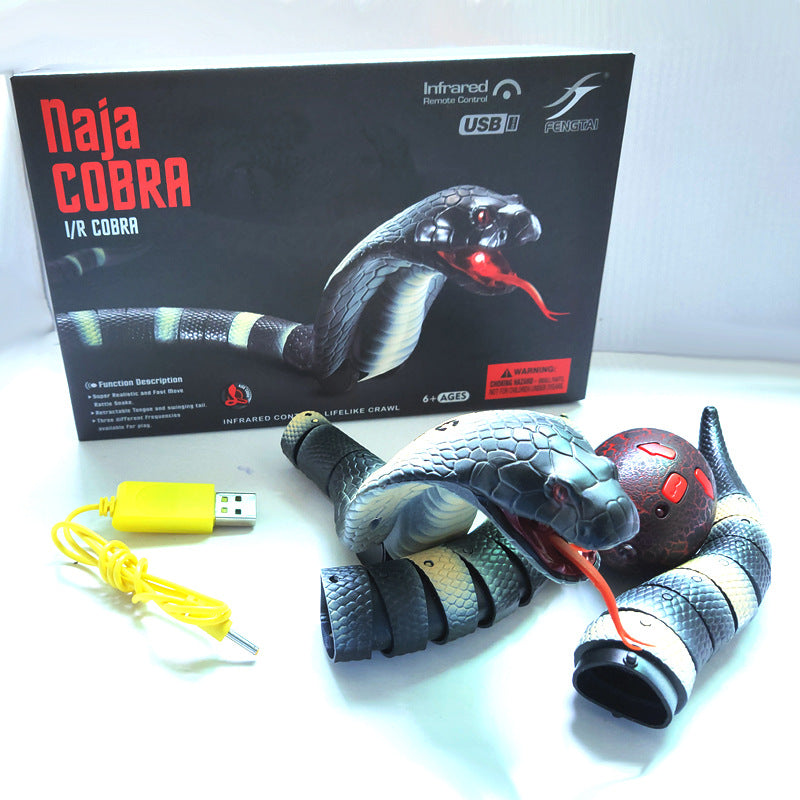 Smart Interactive Cat Toy – Automatic USB Snake Teaser for Cats & Dogs
