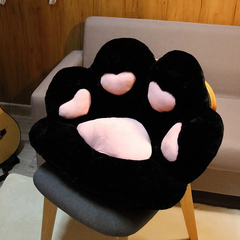 Adorable Cat Paw Back Pillow Plush Cushion – Cozy Sofa Seat Mat for Kids, Living Room, Bedroom & Floor Decor