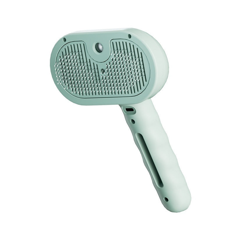 Pet Grooming Comb with Spray – Hair Remover Brush for Dogs & Cats
