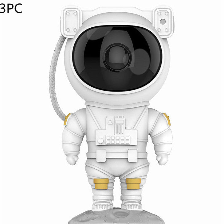 Astronaut LED Night Light – Galaxy Star Projector for Bedroom, Table & Mood Lighting