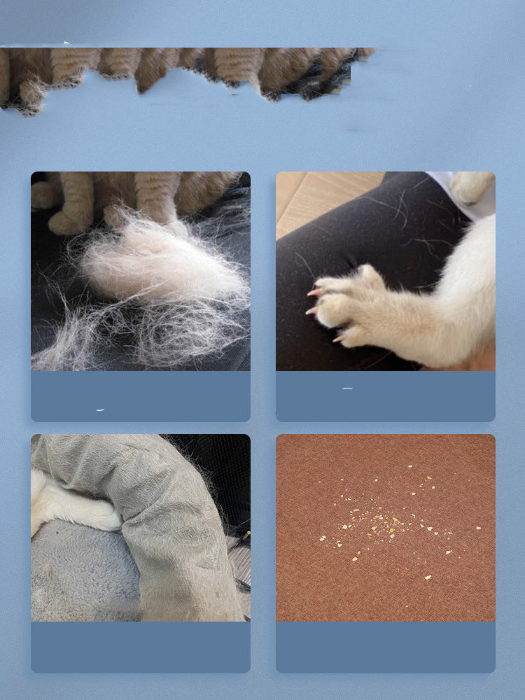 Pet Fur Remover for Furniture – Cat Hair Cleaner for Couch, Bed & Carpet