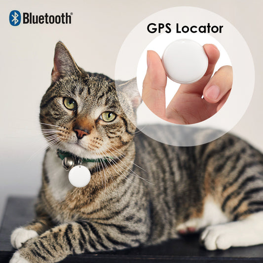 Wireless Smart GPS Tag – Mini Pet Tracker & Key Finder Anti-Lost Alarm Device