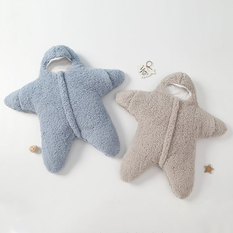 Newborn Baby Swaddle Sleeping Bag – Thickened Winter Warm Blanket Wrap Sack