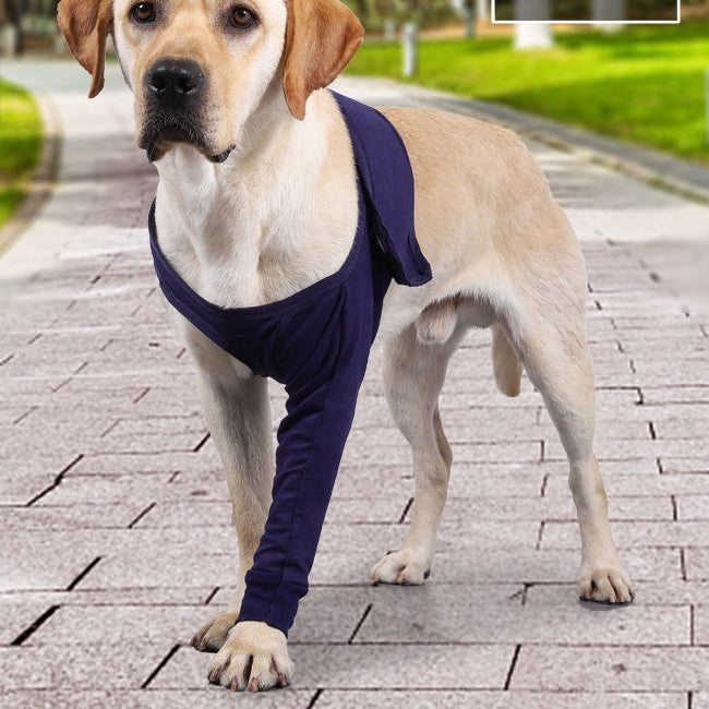 Pet Dog Anti Licking Sleeve Post Surgery Leg Cover Healing Protection Recovery Bandage