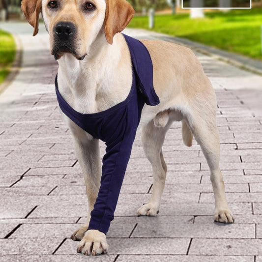 Pet Dog Anti Licking Sleeve Post Surgery Leg Cover Healing Protection Recovery Bandage