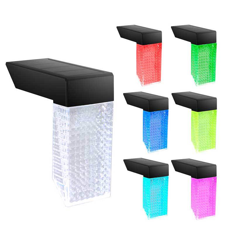 Solar Step Lights Outdoor – Waterproof LED Stair Lights for Deck, Fence & Garden