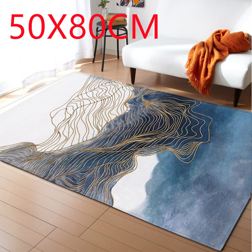 Marble Pattern Carpet Rug – Luxury Living Room & Bedroom Area Rug Home Decor