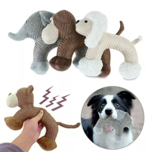 Dog Chew Toy – Bite-Resistant Squeaky Duck for Small & Large Dogs