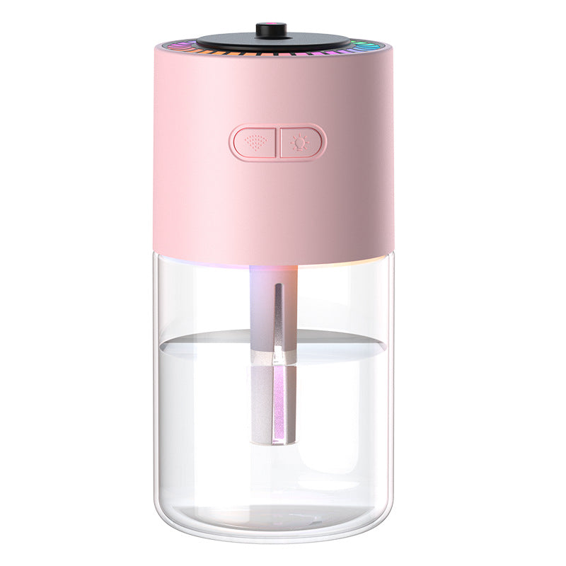 Starry Sky Projector Humidifier – Portable USB LED Night Light Diffuser