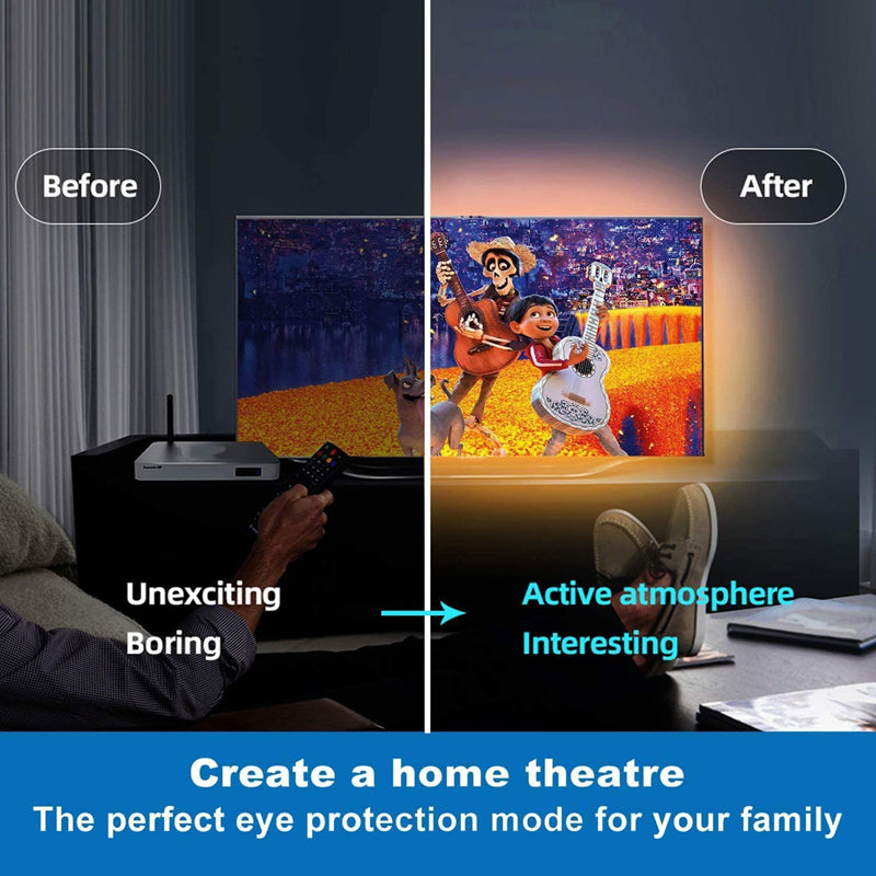 Flexible RGB LED Strip Lights 5M – Color Changing Lights for TV, PC & Room Decor