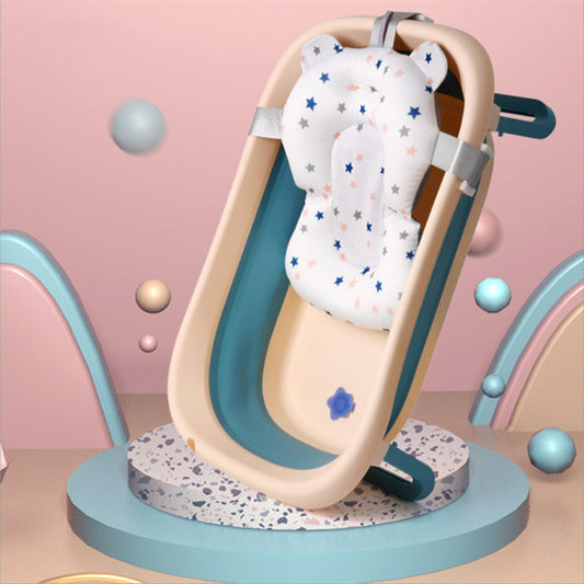 Newborn Baby Bath Seat Support Mat – Safe & Comfortable Bathtub Cushion