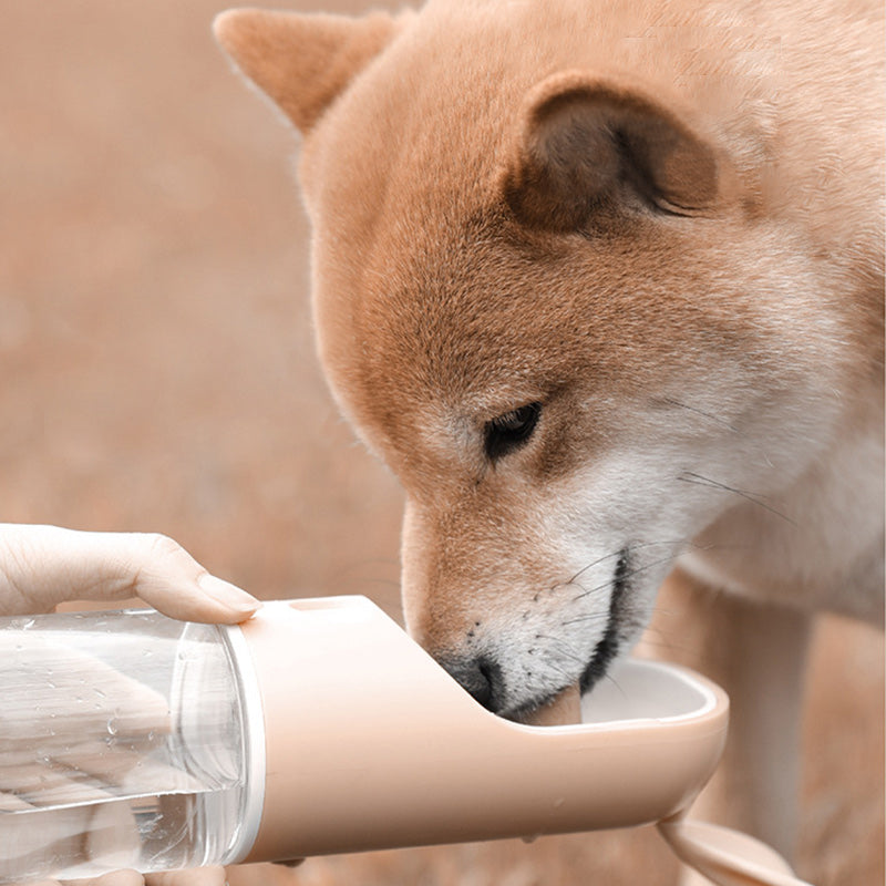 Portable Pet Water & Food Cup – Dog & Cat Travel Drinking Bowl