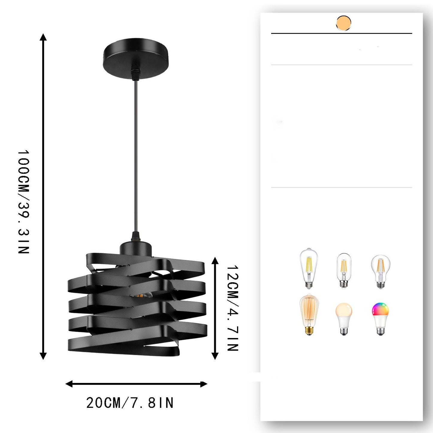 Vintage Style Chandelier – Bedside & Living Room Decorative Lighting