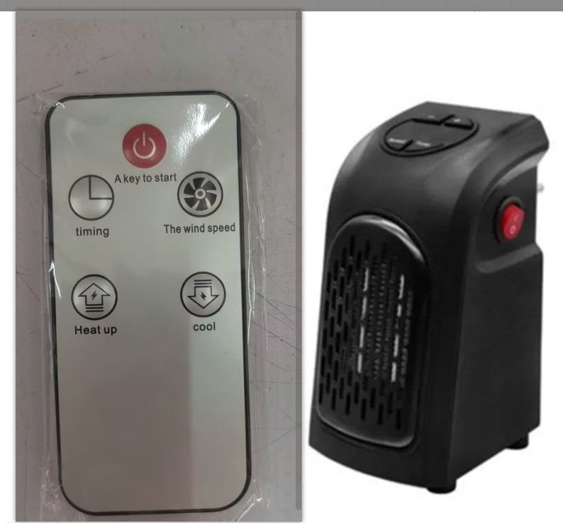 Quick Comfort Anywhere – Portable Ceramic Room Heater