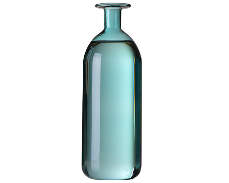 Chic Stained Glass Vase – Decorative Table & Living Space Accent
