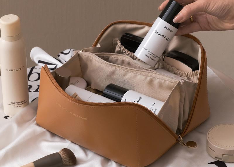 Travel Toiletry Bag for Women – Big Capacity Cosmetic & Makeup Organizer
