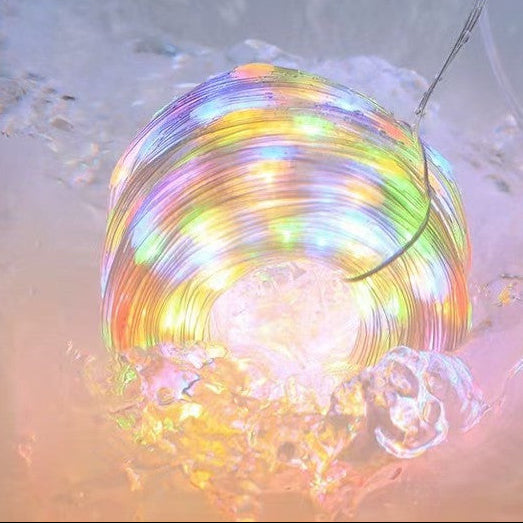 Outdoor Christmas LED String Lights – Solar Powered Decorative Fairy Lights