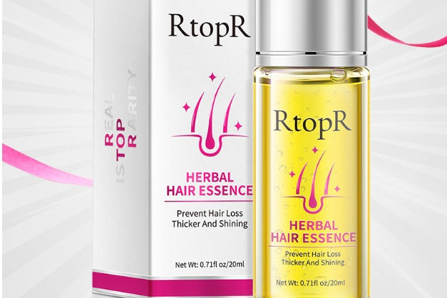 Hair Growth Booster Oil – Anti Hair Loss Serum for Longer, Thicker Hair