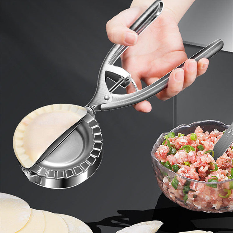 Stainless Steel Dumpling Press Mold – Easy DIY Kitchen Tool for Perfect Dumplings