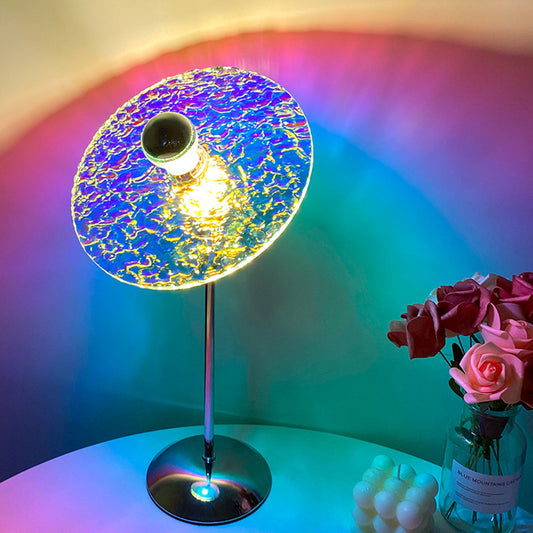 Sunset Table Lamp – Bedroom Bedside LED Ambient Light Home Decor