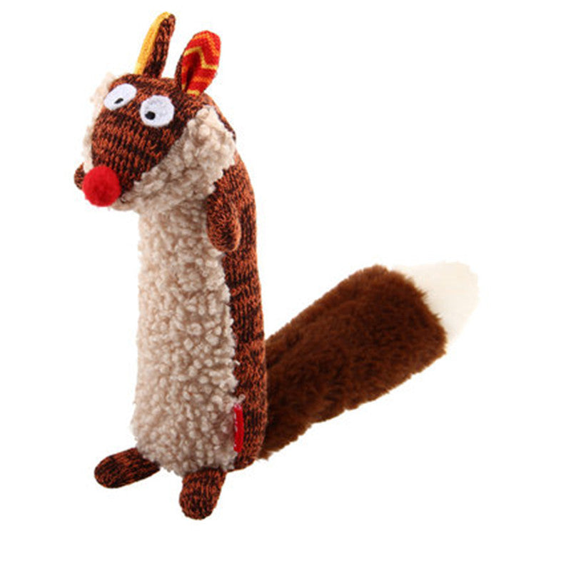 Stress‑Relief Pet Toy – Plush Sound Comfort Toy for Happy Pets
