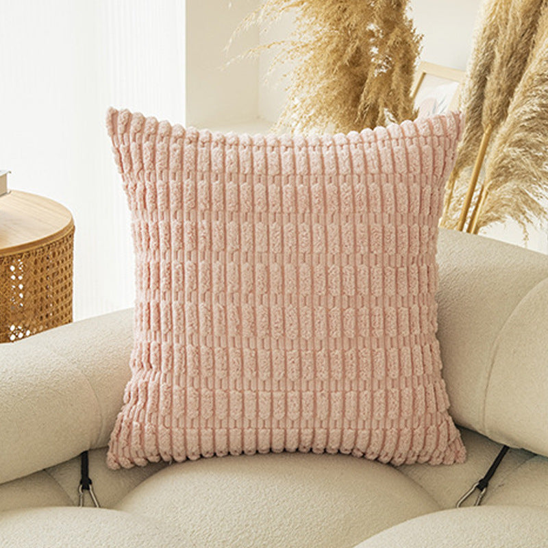 Throw Pillow Covers – Cozy Boho Stripes for Living Room, Couch & Bedroom