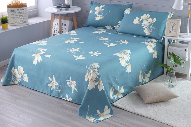 Soft Cartoon Bed Sheets – Single Piece Bedding for Kids, Teens & Dorm Rooms