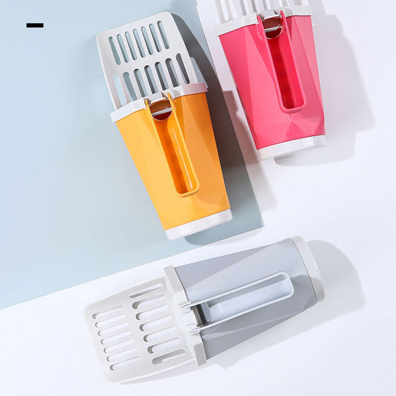 Easy Clean Cat Litter Scoop Self Cleaning Kitty Poop Scooper Pet Sand Box Cleaning Tool