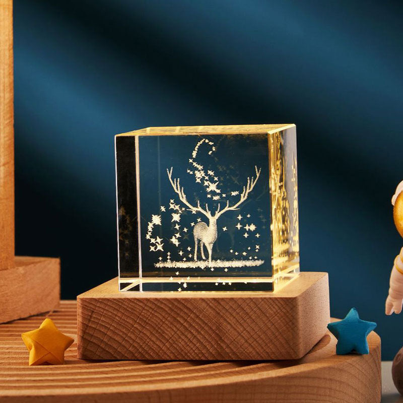3D Crystal Glow Lamp – Ideal Kids Birthday Gift