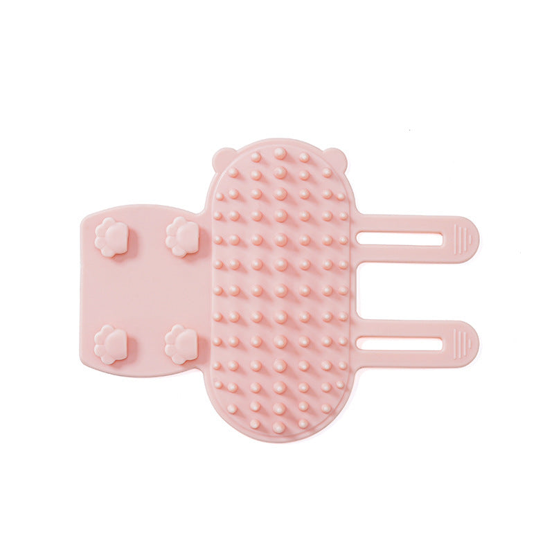 Ultimate Cat Self Grooming Tool | Wall Corner Hair Remover & Scratcher Brush