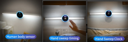 Motion-Activated Wardrobe Light – Smart LED Cabinet Light with Timer