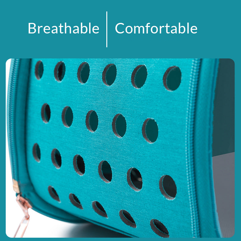 Clear View Pet Carrier Backpack – Stress-Free Travel Bag for Cats & Small Dogs