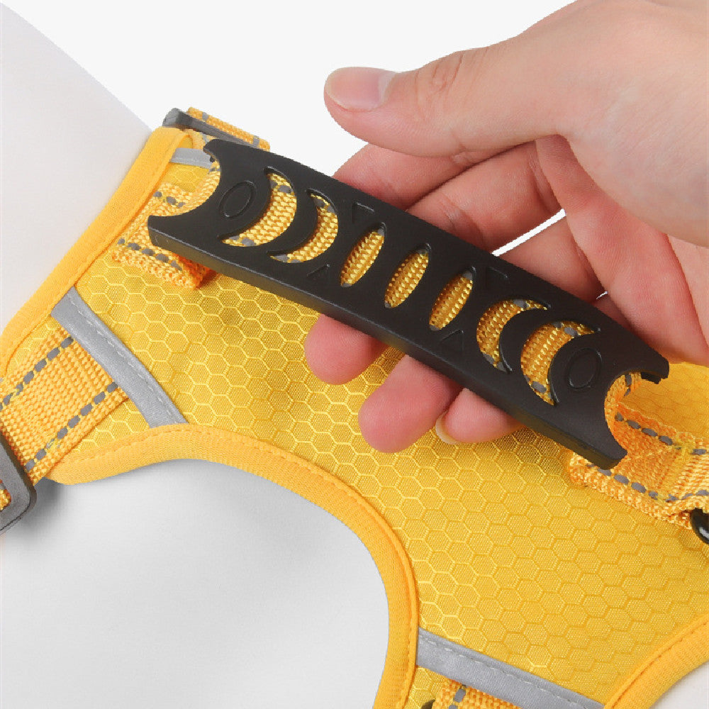 No Pull Dog Harness Reflective Chest Strap Pet Walking Safety Control Harness