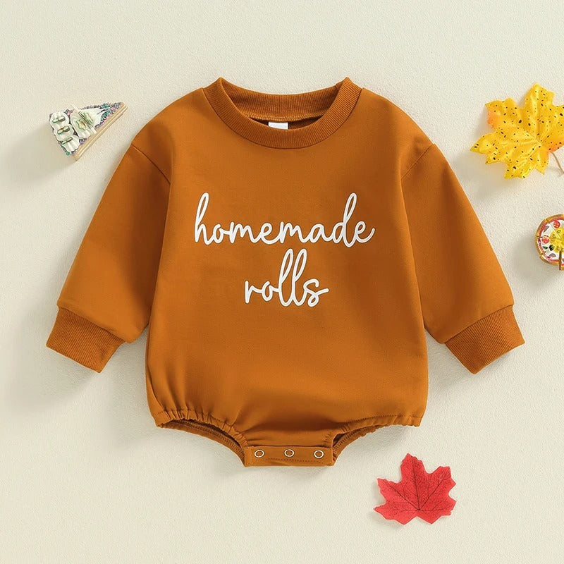 Toddler Thanksgiving Rompers – Soft & Comfy Kids Holiday Clothing