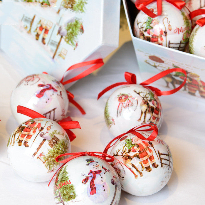 Christmas Tree Ornament Gift Box Pendant – Elegant Festive Decoration