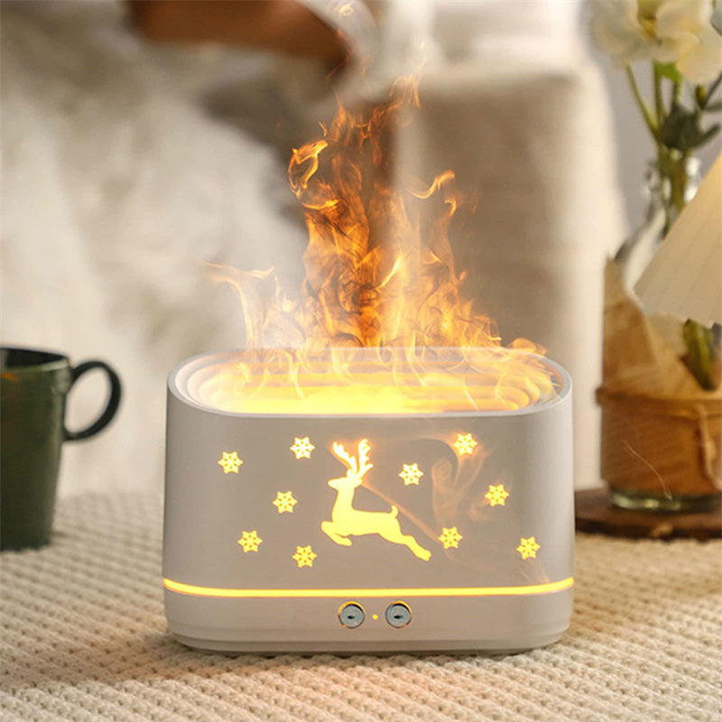 Holiday Elk Diffuser Lamp – Breathe Easy, Feel Cozy