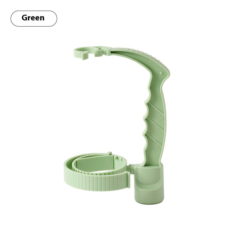 Smart Kitchen Bottle Handle Organizer – Adjustable Pouring Grip for Oil & Beverage Use