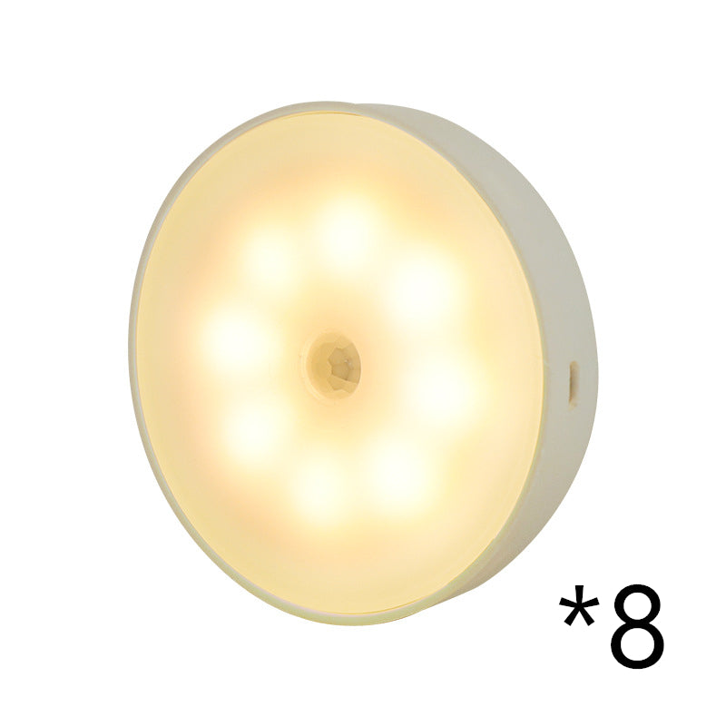 Wireless USB Motion Sensor Light – Rechargeable LED Puck Light