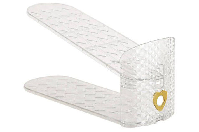 Adjustable Shoe Rack Double Layer – Space Saving Organizer for Closet & Entryway