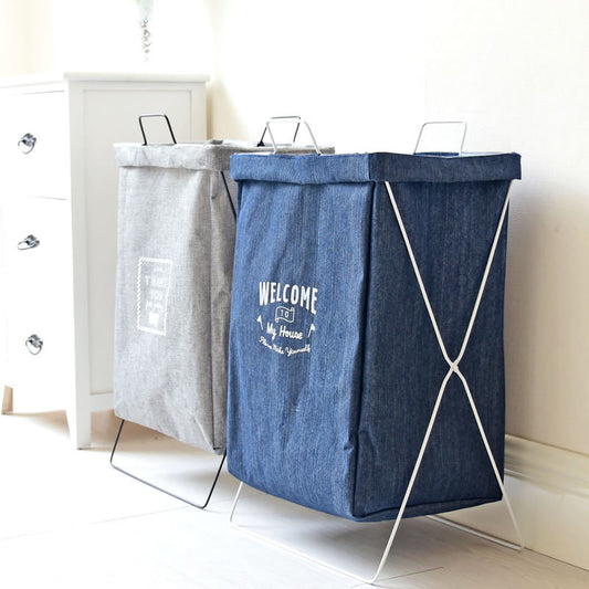 Home Clothes Organization Basket – Waterproof Storage Solution for Bathroom