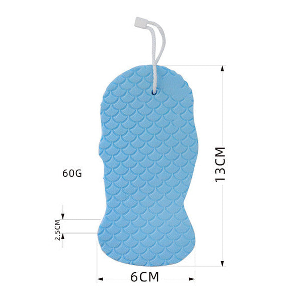 Gentle Exfoliating Body Sponge 3D Bath Tool – Skin Polishing Shower Scrubber