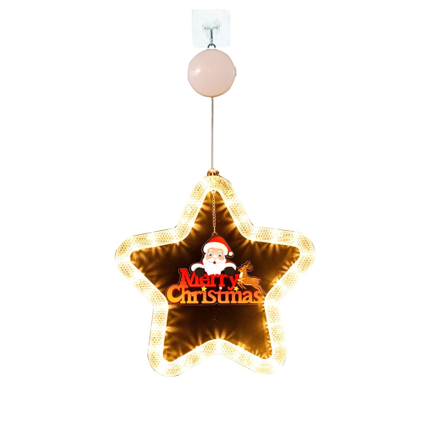Star-Shaped Christmas Pendant Lights for Festive Glow