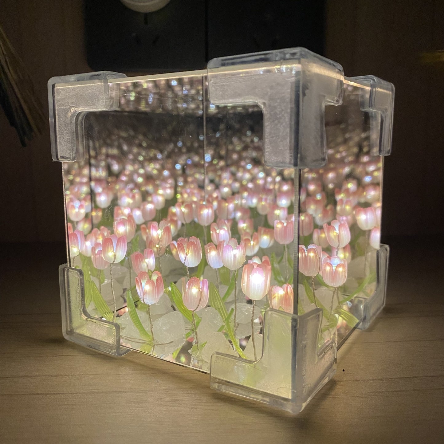 Handmade Tulip Lamp for Love, Relaxation, and Ambience