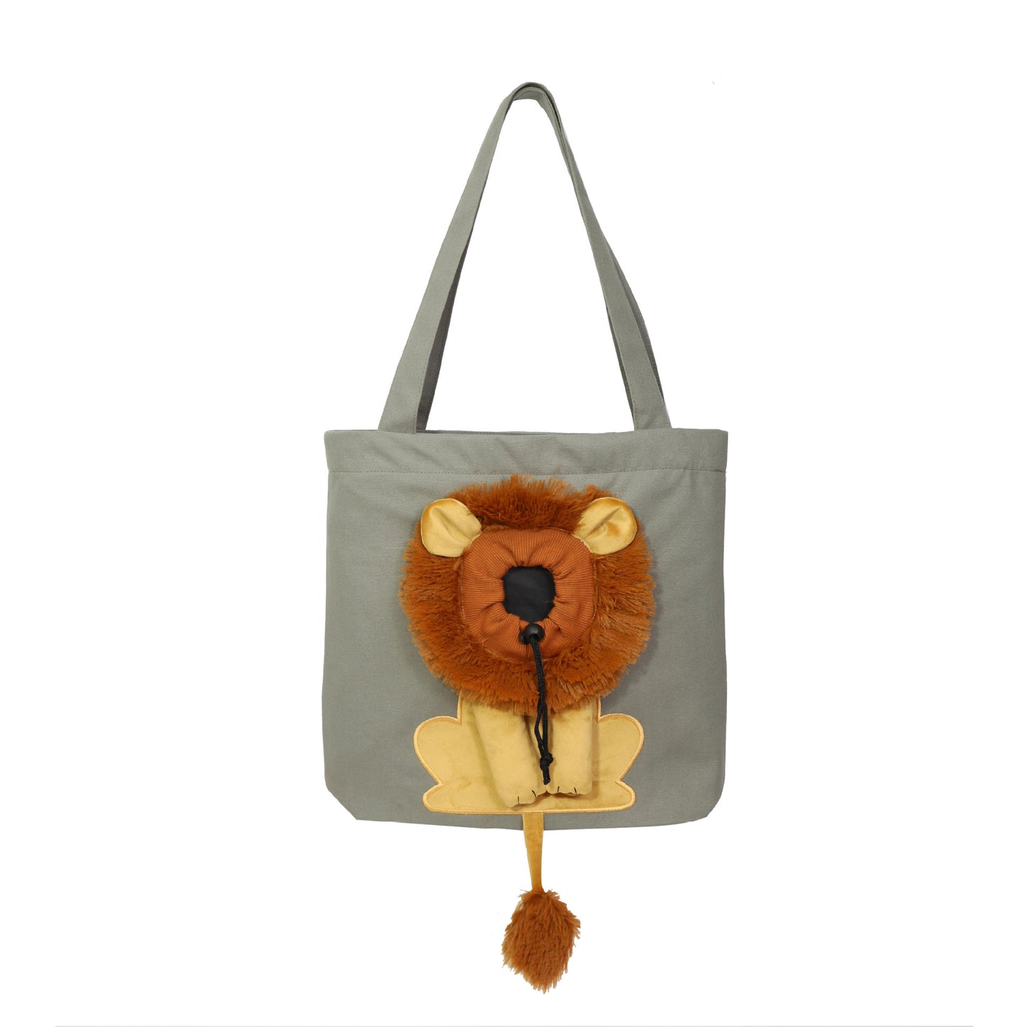 Cute Lion Pet Carrier – Travel Bag for Small Cats & Dogs
