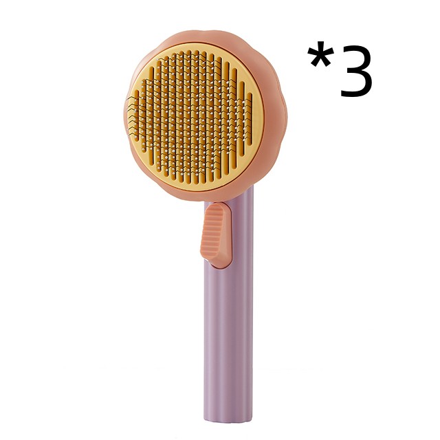 Pet Grooming Comb – Steel Wire Hair Removal Brush for Cats & Dogs