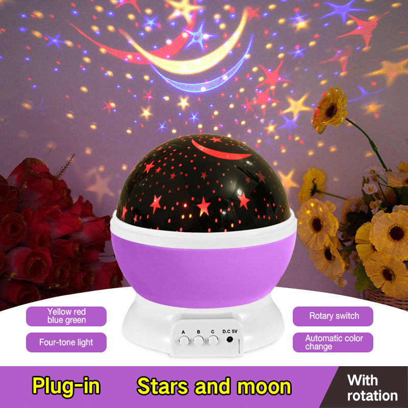 Rotating Galaxy Star Projector LED – Night Light