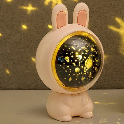 LED Rabbit Star Projector | Children’s Night Light & Room Decoration