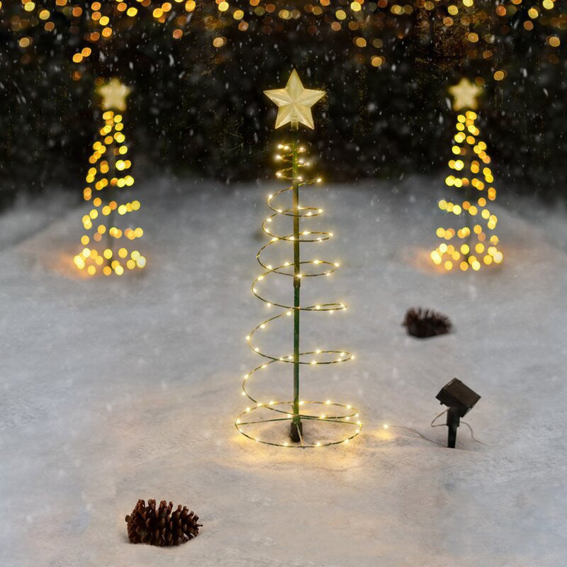 Sparkling Christmas Tree Lighting for Gardens and Courtyards